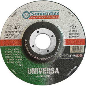 7195GA - COMBINED UNIVERSAL GRINDING WHEELS FOR CUTTING STEEL AND STONE - Orig. Sonnenflex